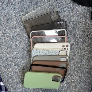 Bundle of iPhone 12 pro cases